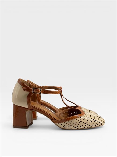  IL LACCIO | 2391M024NAPLACKCREMA CUOIO